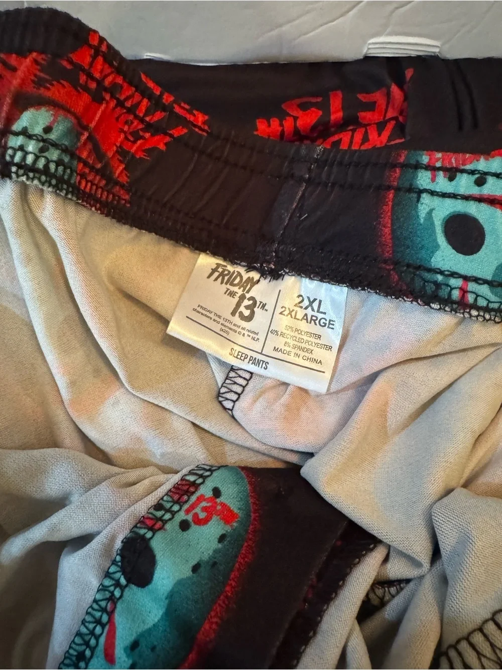 Friday the 13th Men's Graphic Print Sleep Pants